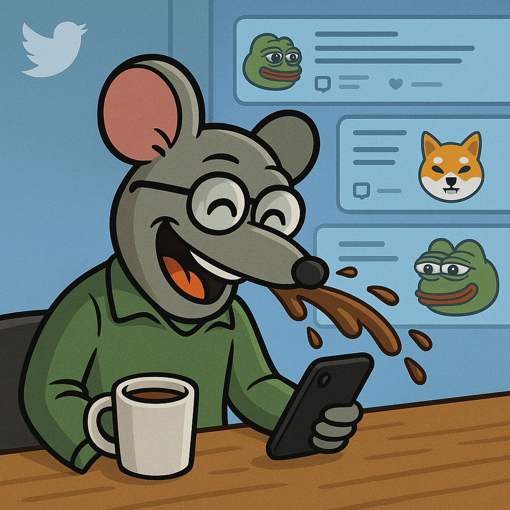 ChillRATO enjoying coffee
